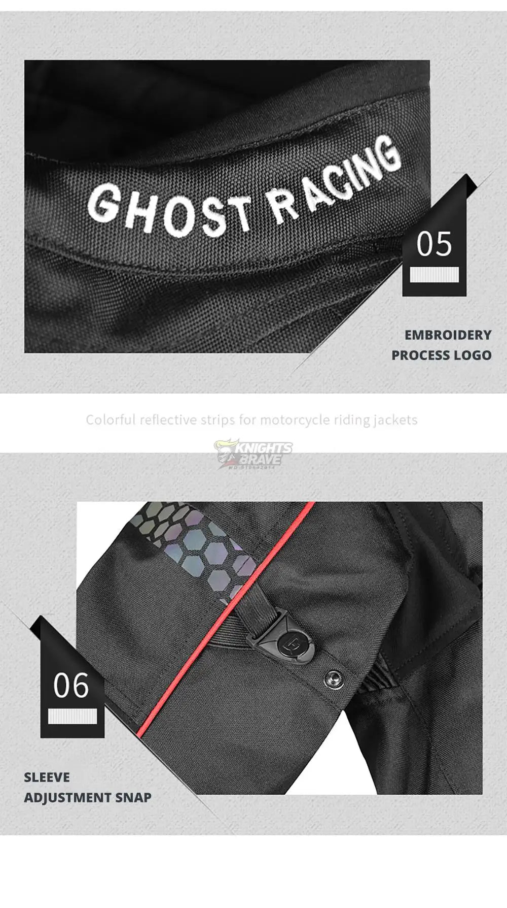 Men's Racing Motorcycle Jacket – Waterproof, Insulated