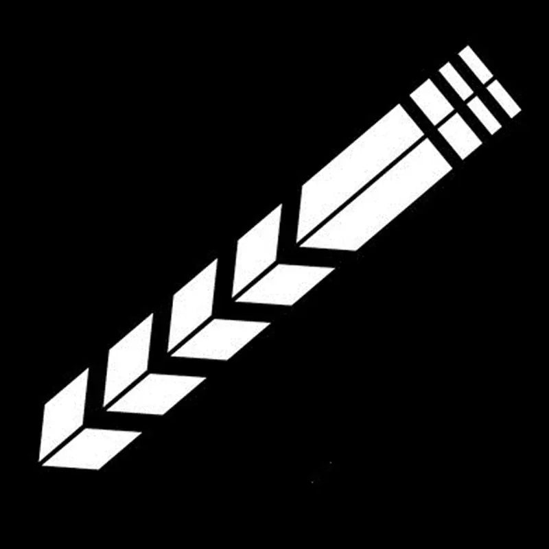 Motorcycle Arrow Stripe Stickers