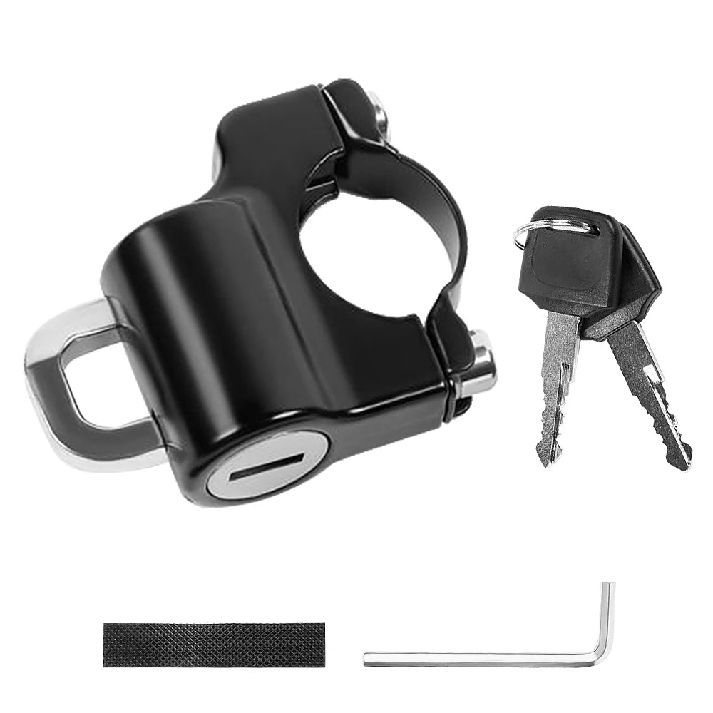 Motorcycle Helmet Lock with 2 Keys