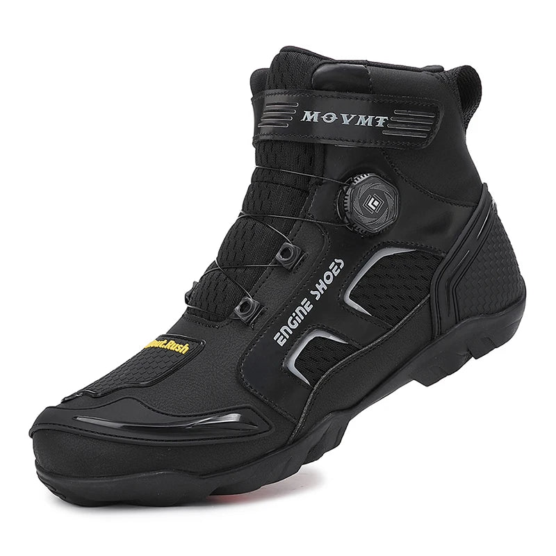 Men's Leather Motorcycle Boots