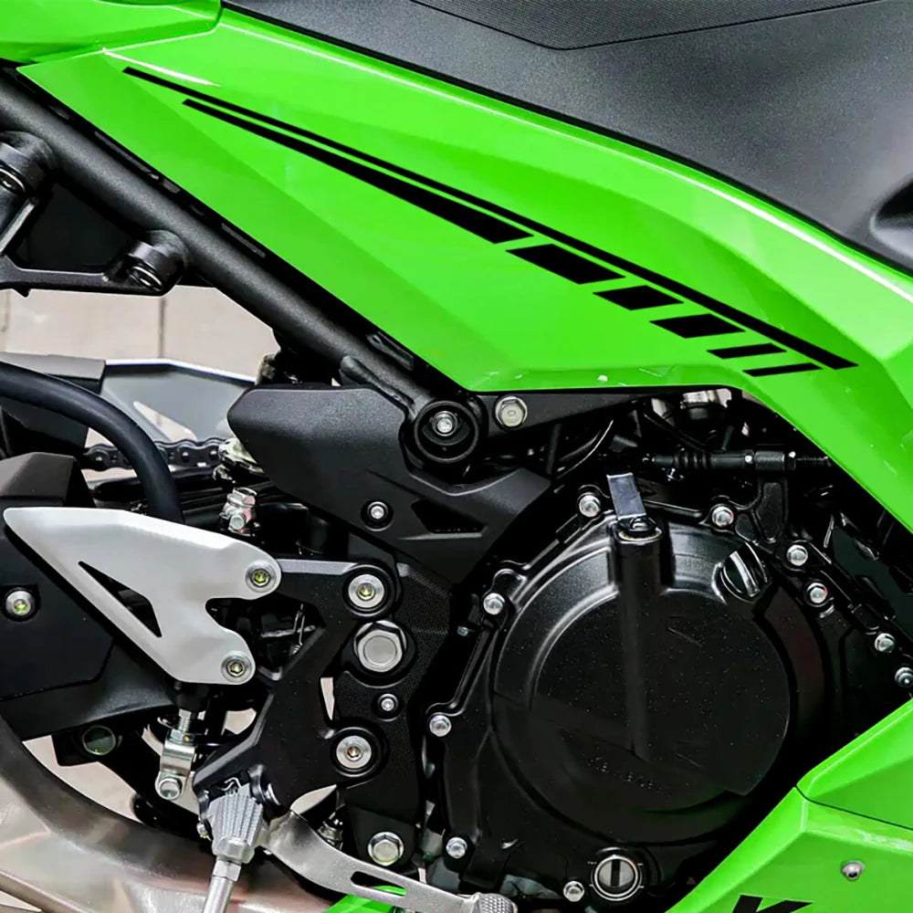 Universal Motorcycle Front Fender Reflective Vinyl Decals