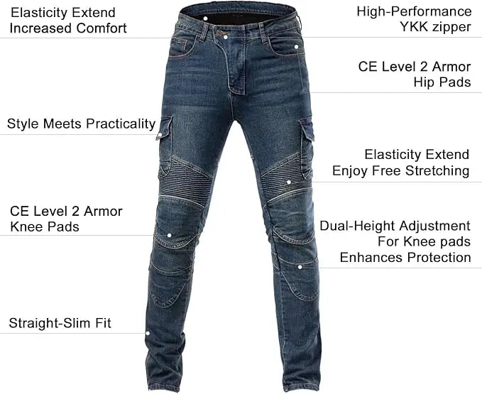 Men's Motorcycle Jeans