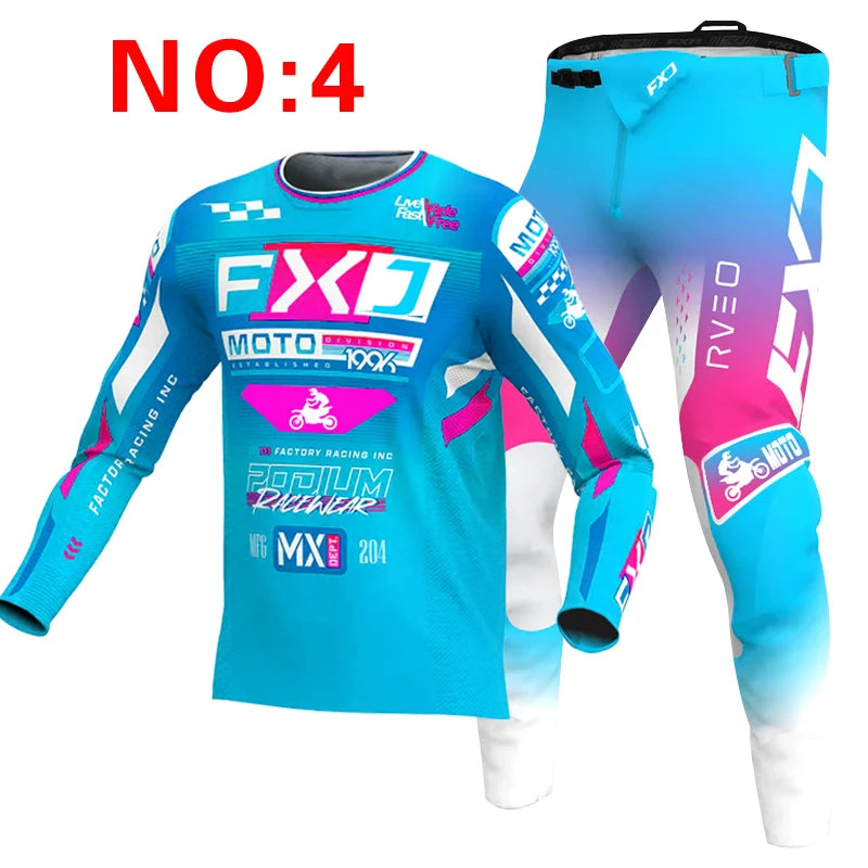 Kids Motocross Jersey and Pants Set