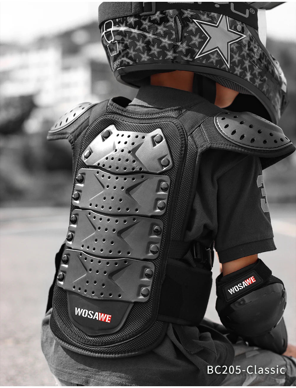 Kids Motocross Chest Vest