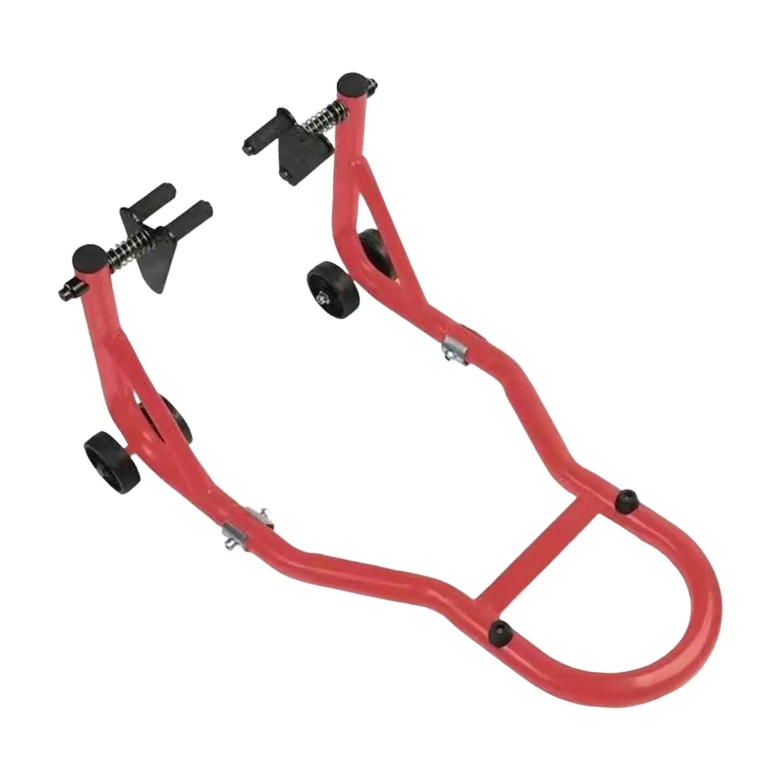 Motorcycle Front and Rear Wheel Support Rack