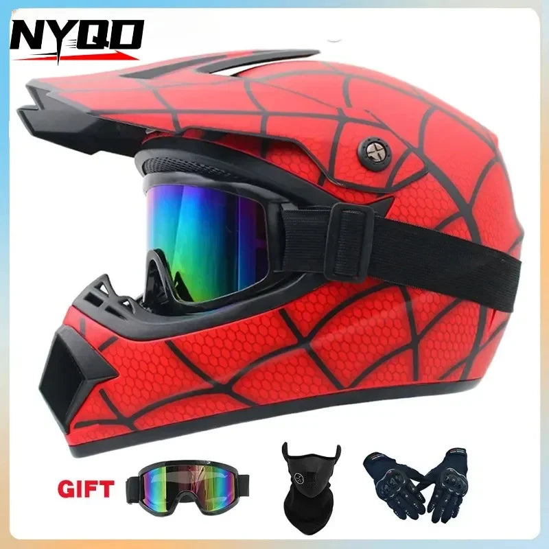 Off-Road Motorcycle Helmet - DOT Certified