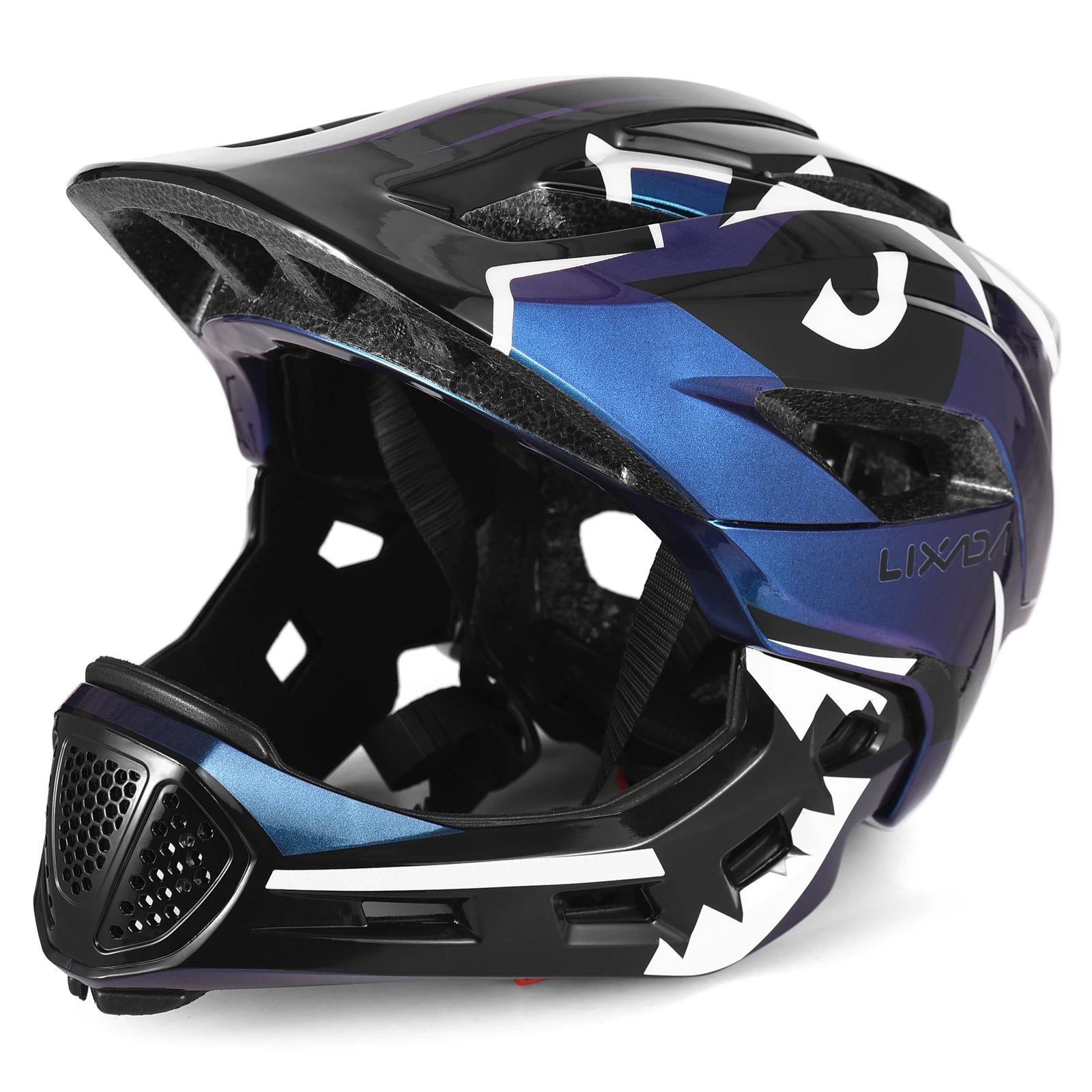 Kids Detachable Full Face Bike Helmet