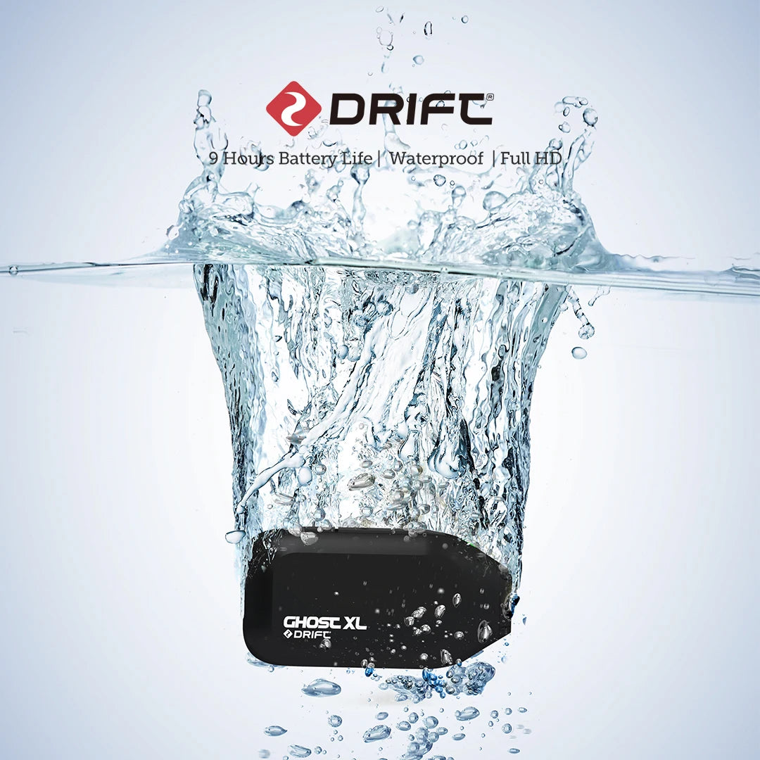 Drift Ghost XL Sport Action Camera 1080P WiFi 9 Hours IPX7 Waterproof
