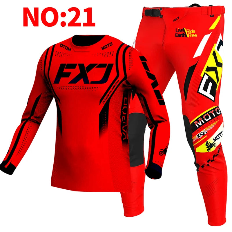 Youth Motocross Jersey and Pants Set