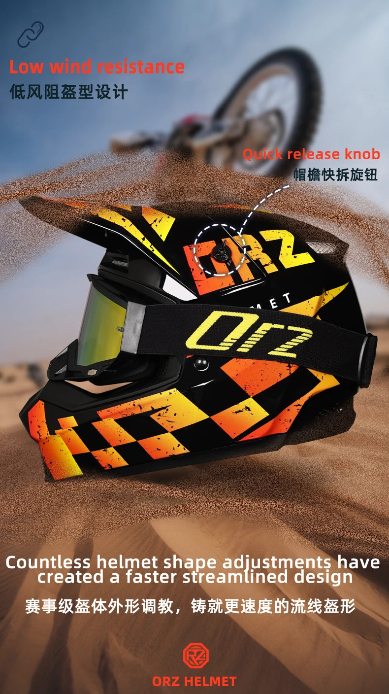 Off-Road Motorcycle Helmet