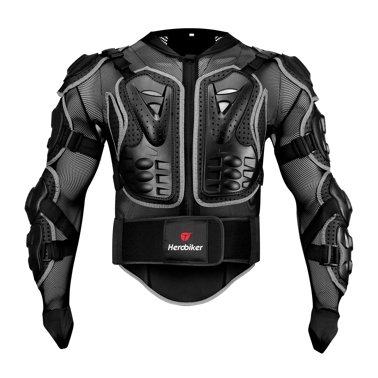 CE Motorcycle Riding Jacket with Removable Armor