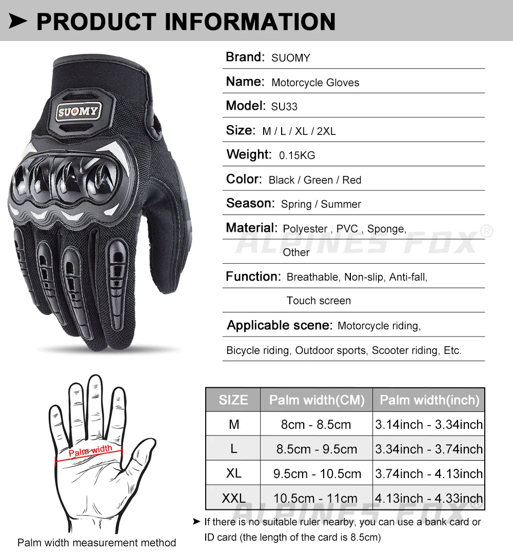 XXL Racing Gloves