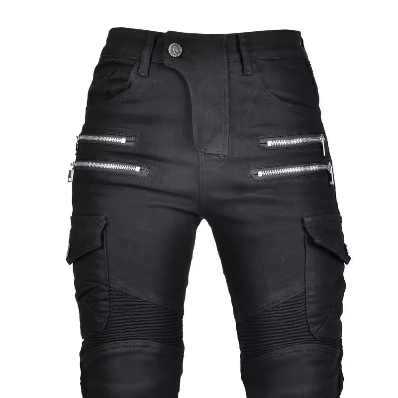 Stylish Motocross Trousers with Protective Gear