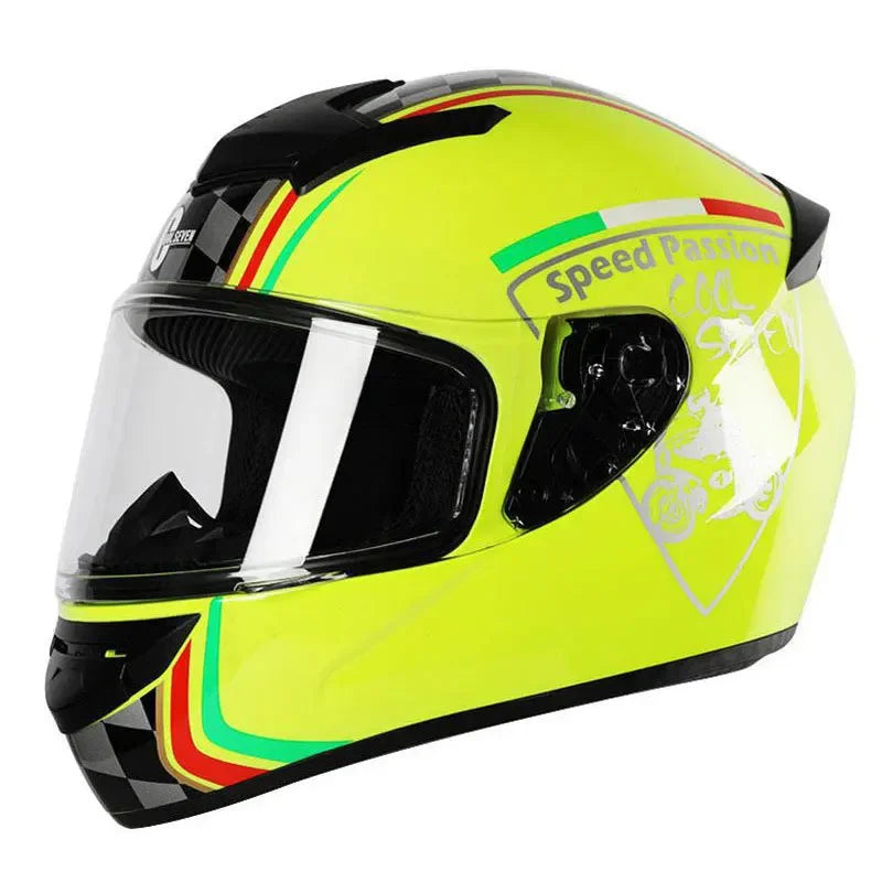 Spider Style Full Face Motorcycle Racing Helmet
