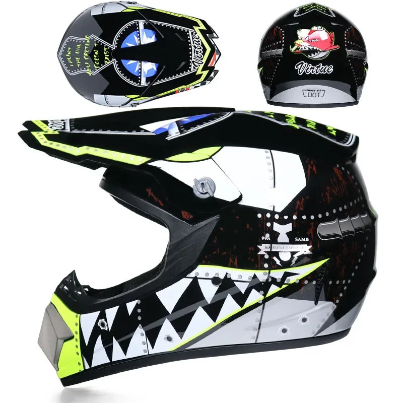 Kids Motocross Off-Road Motorcycle Helmet