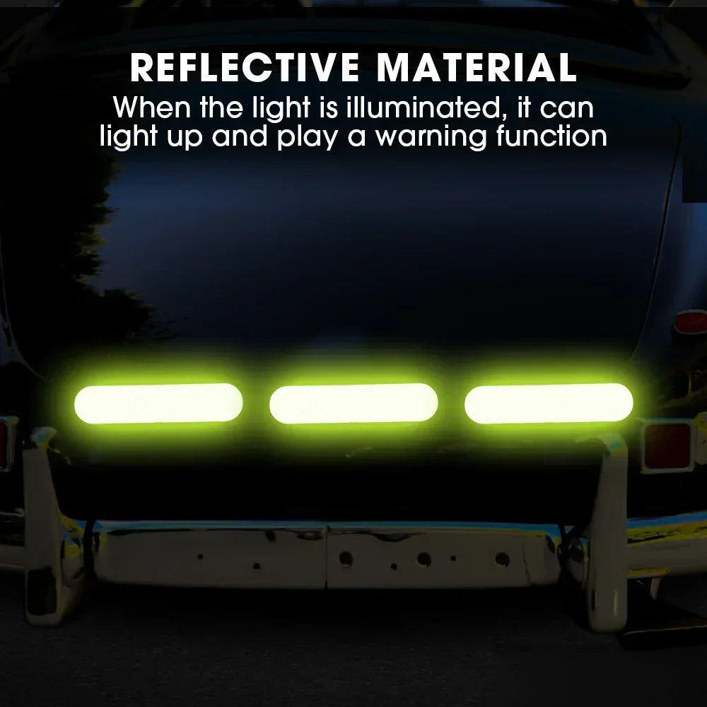 Reflective Warning Stickers for Motorcycle Helmets