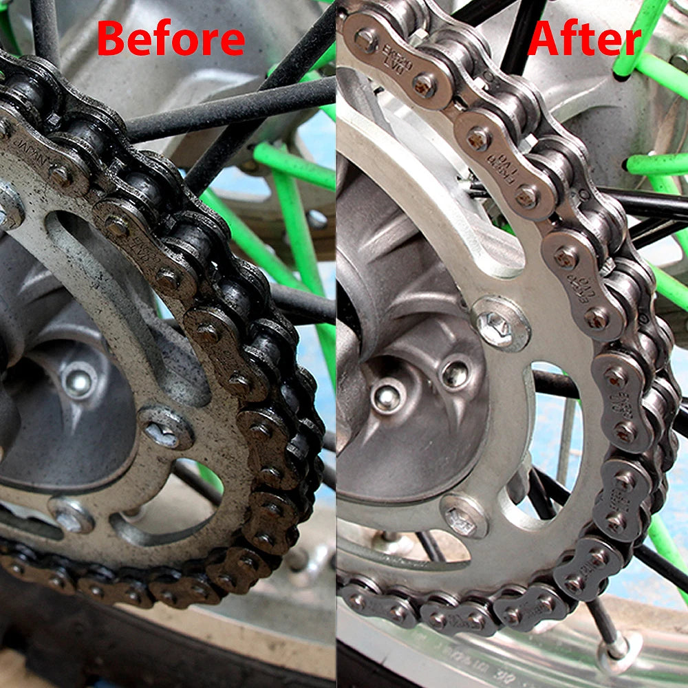 Motorcycle Chain Cleaning Machine Kit for Various Motorcycle Models