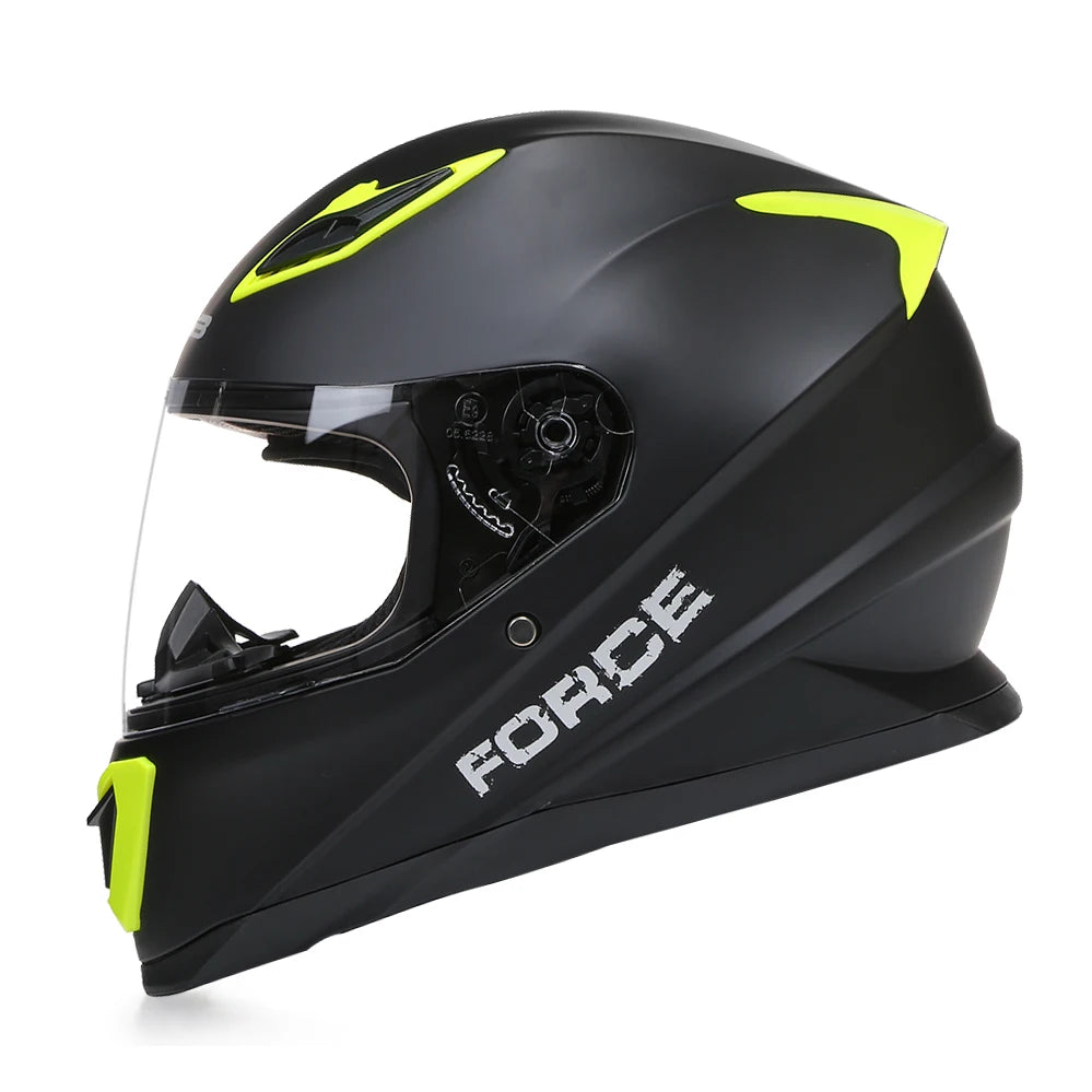 Urban Racing Full Face Motorcycle Helmet