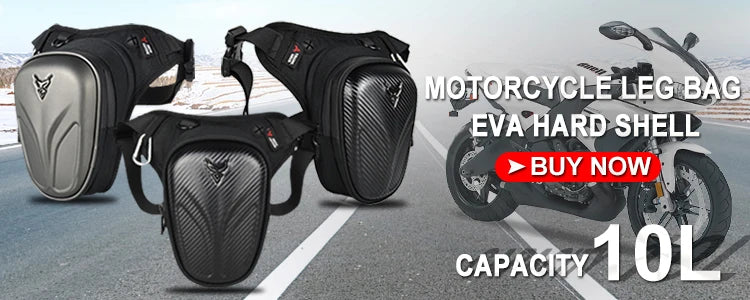 Waterproof Motorcycle Tail Bag & Backpack