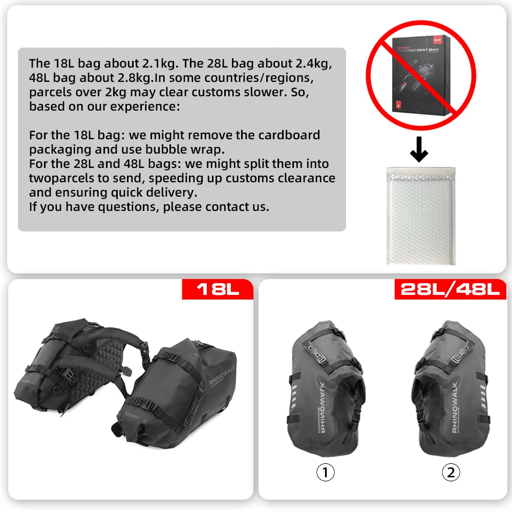 Waterproof Pannier Side Bags