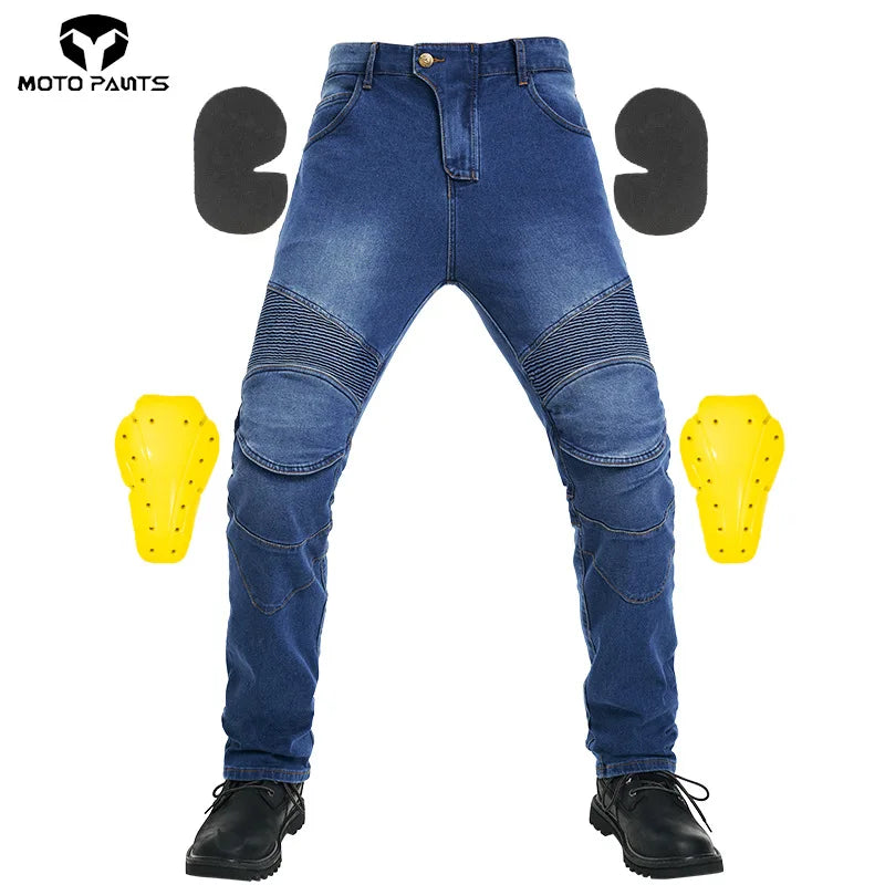 Stylish Motorcycle Jeans with CE Protection