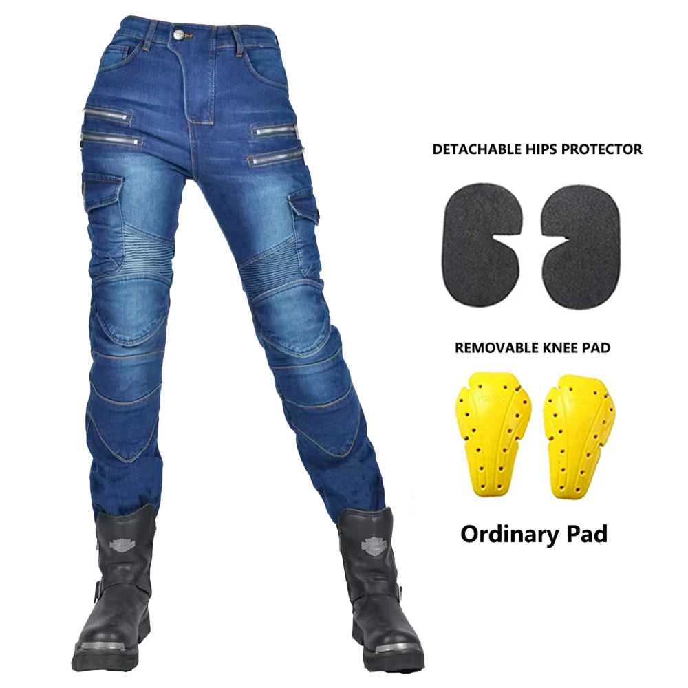 Stylish Motocross Trousers with Protective Gear