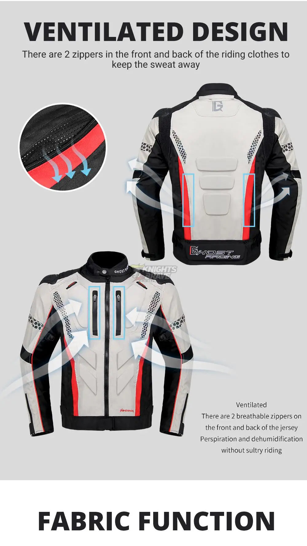 Men's Racing Motorcycle Jacket – Waterproof, Insulated