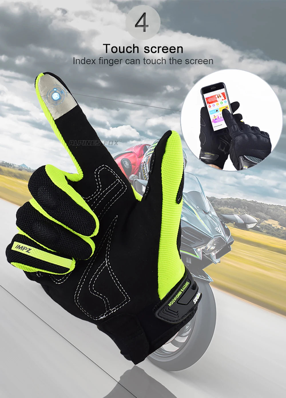 XXL Racing Gloves