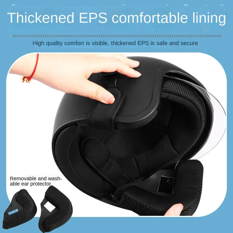 Electric Vehicle Helmet for Riding Safety