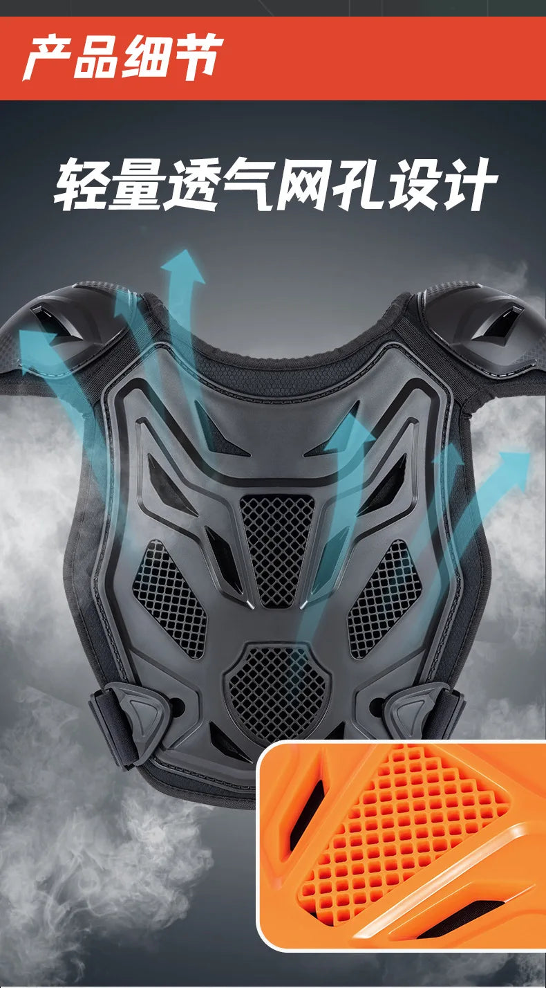 Kids Motocross Body Armor Jacket