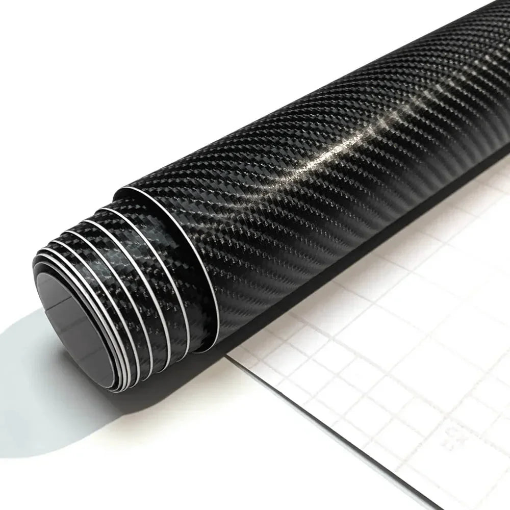 Carbon Fiber Vinyl Wrap Films - Glossy Matte Finish