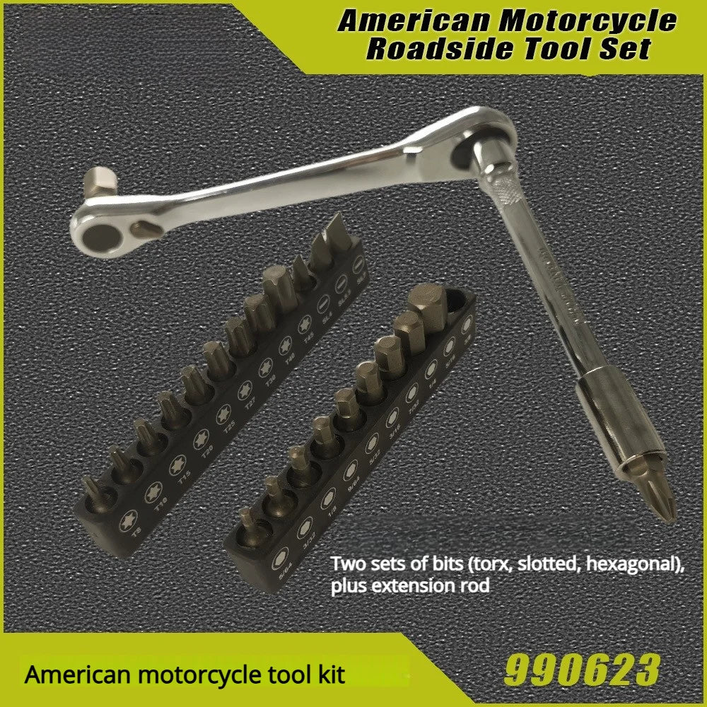 Motorcycle Maintenance and Repair Tool Set for Harley Davidson & American Bikes