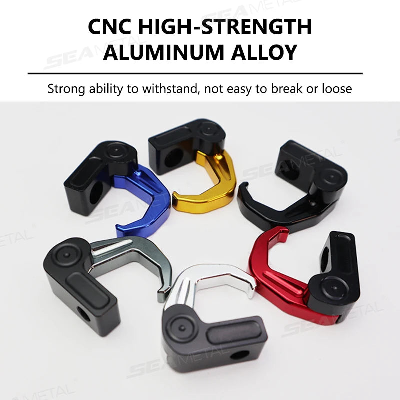 CNC Aluminium Motorcycle Helmet Hook