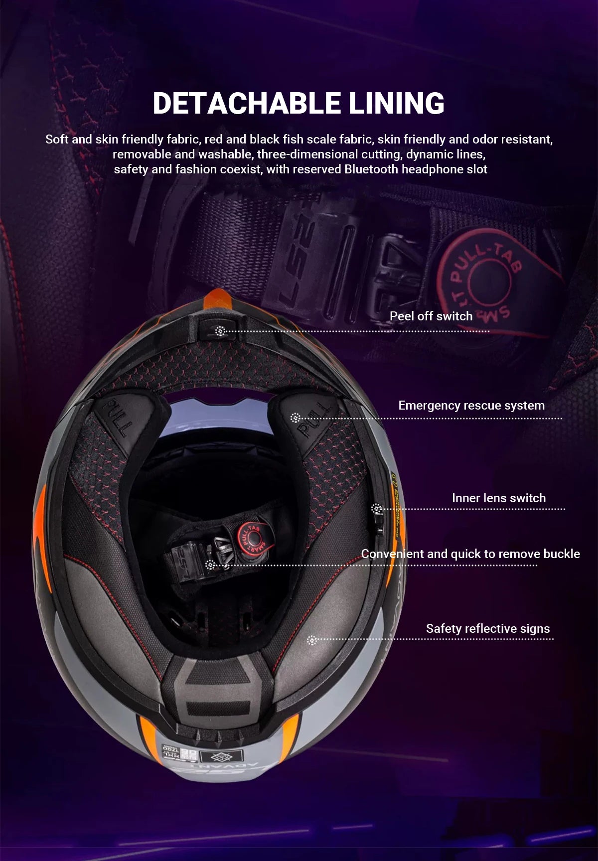 LS2 FF906 Advant Modular Full Face Helmet