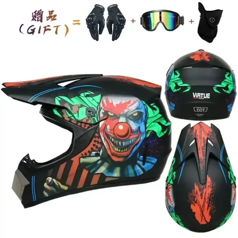 Off-Road Motorcycle Helmet - DOT Certified