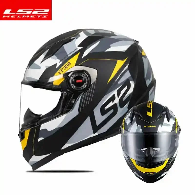 LS2 Full Face Motorcycle Helmet