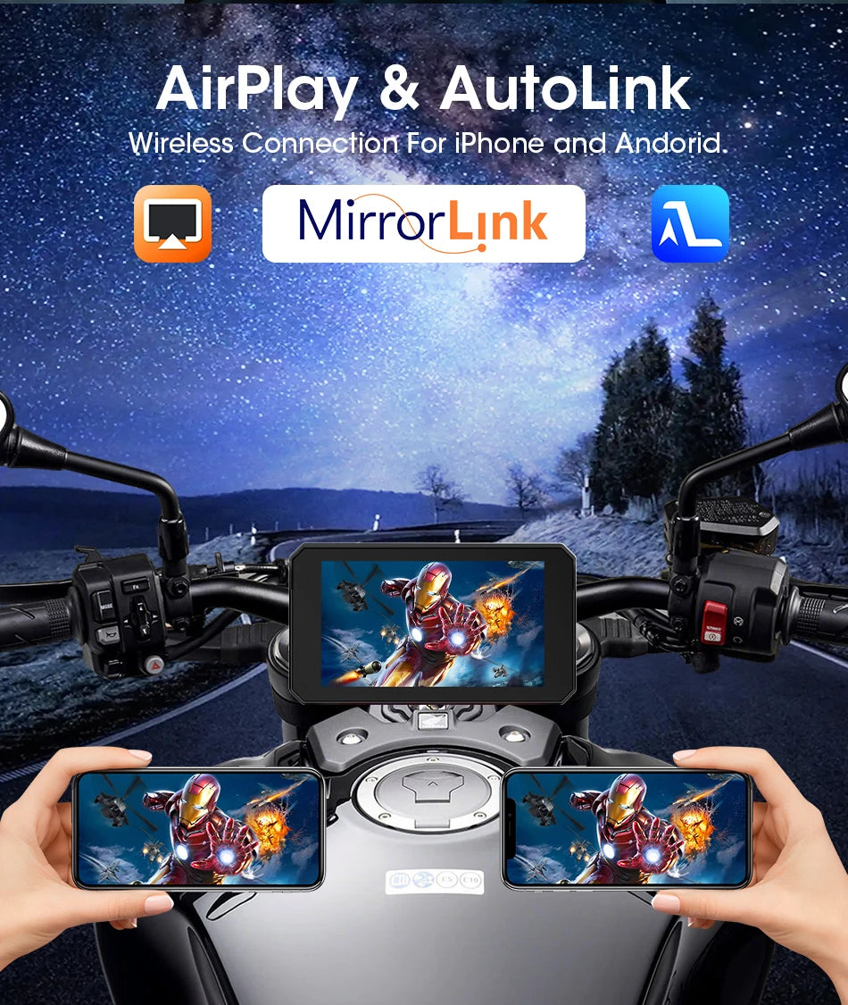 Motorcycle GPS Navigation System