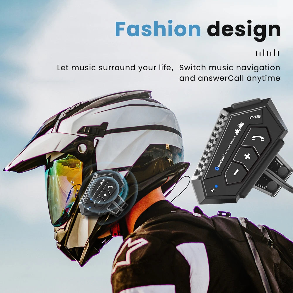 Bluetooth Helmet Intercom Set