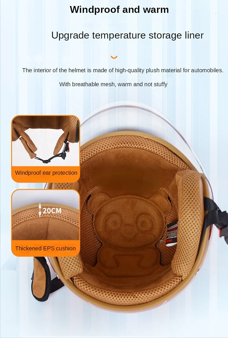 Kids Superhero Motorcycle Helmet
