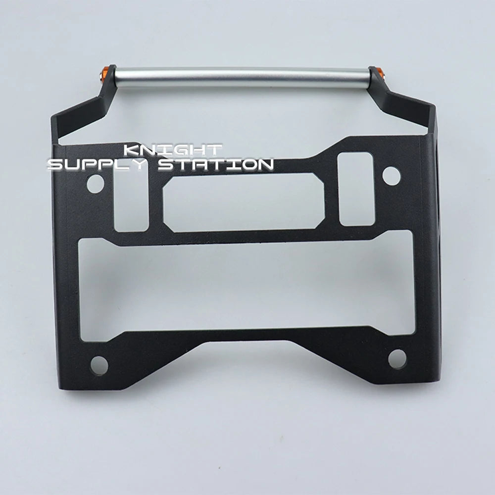 Rally-Inspired Motorcycle GPS Plate Bracket