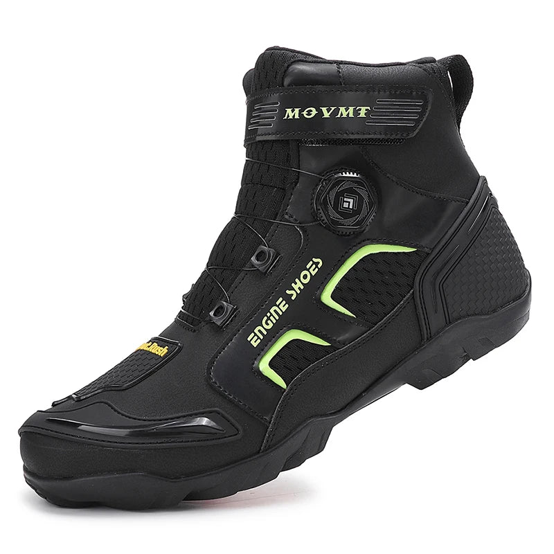 Men's Leather Motorcycle Boots