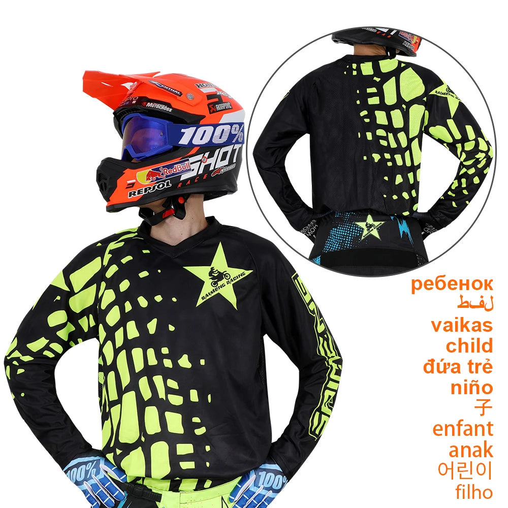 Youth Motocross Racing Jersey