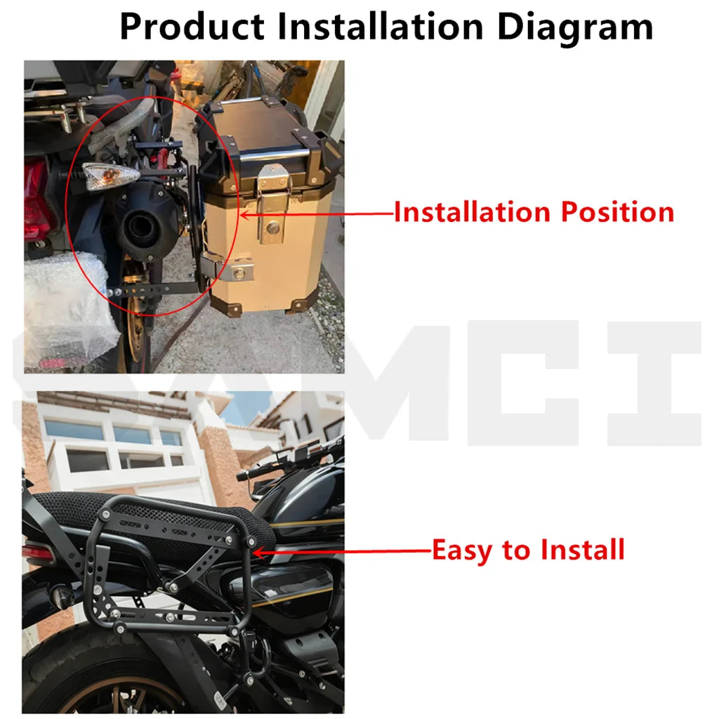 Motorcycle Side Case Brackets