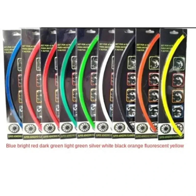 Motorcycle 18-inch Wheel Sticker Set
