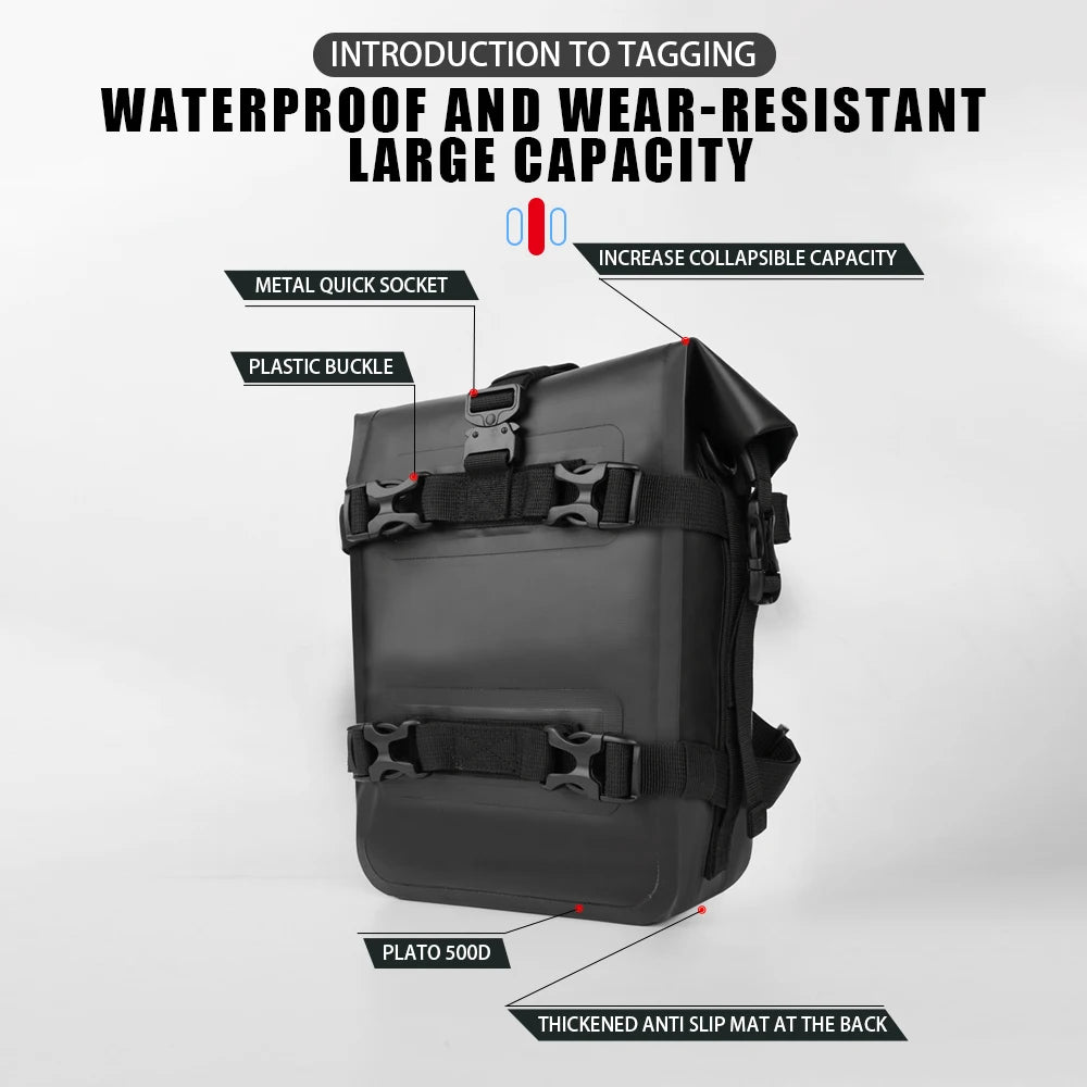 Durable Side Bags for Crash Bars