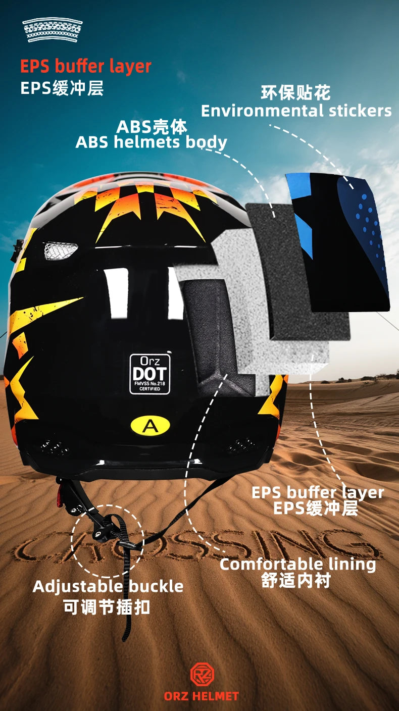 Off-Road Motorcycle Helmet