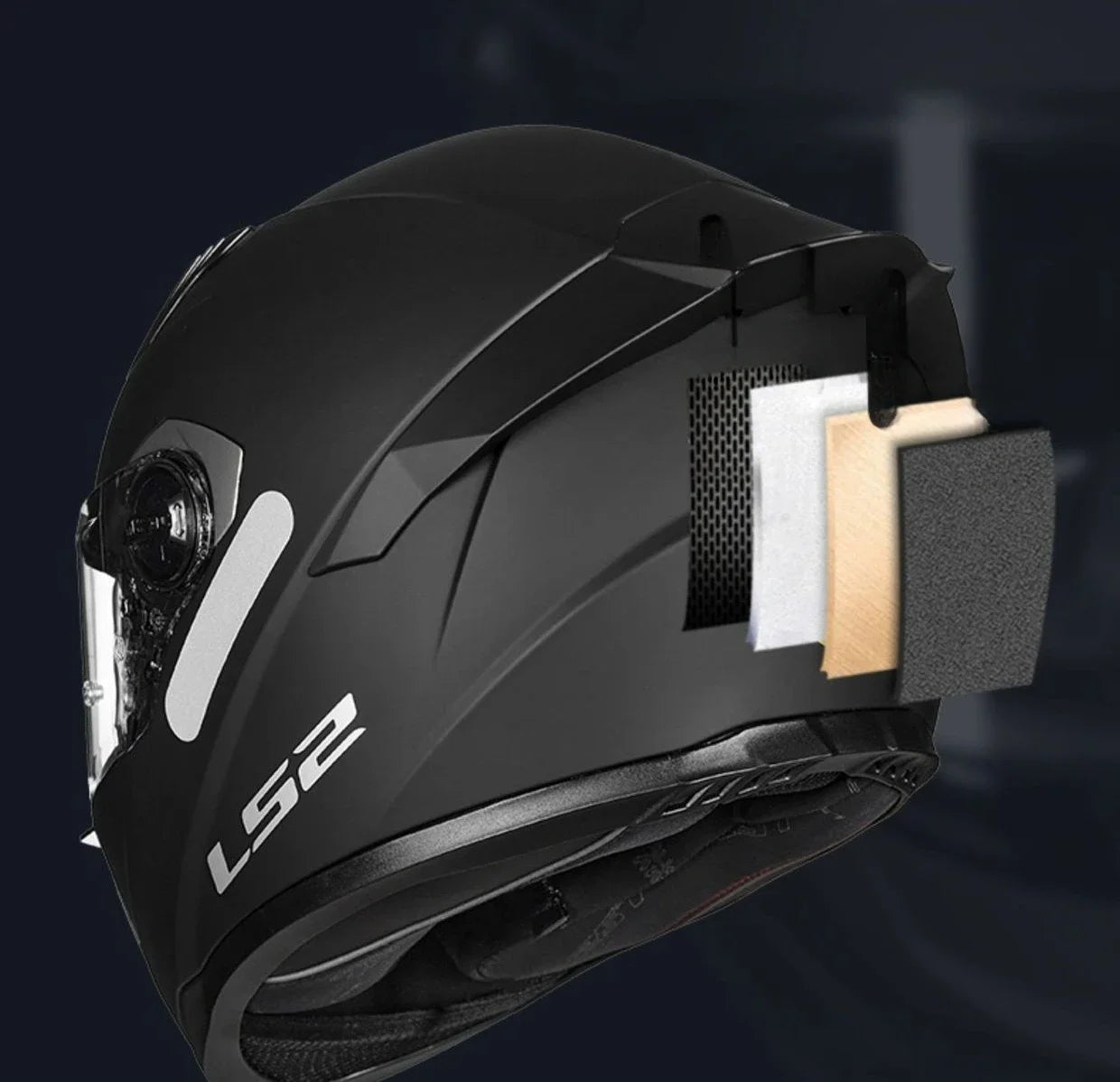 LS2 Full Face Motorcycle Helmet
