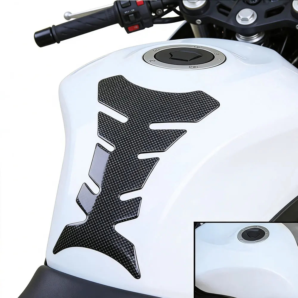 Carbon Fiber Motorcycle Tank Pad