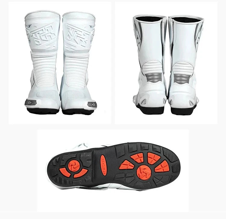 Professional Motocross Racing Long Boots