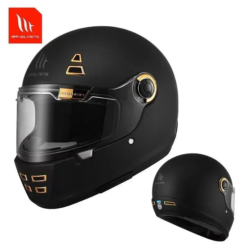 MT Jarama Retro Motorcycle Helmet